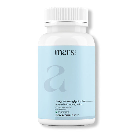 Magnesium Glycinate Capsules: Powered with Ashwagandha (120 N)