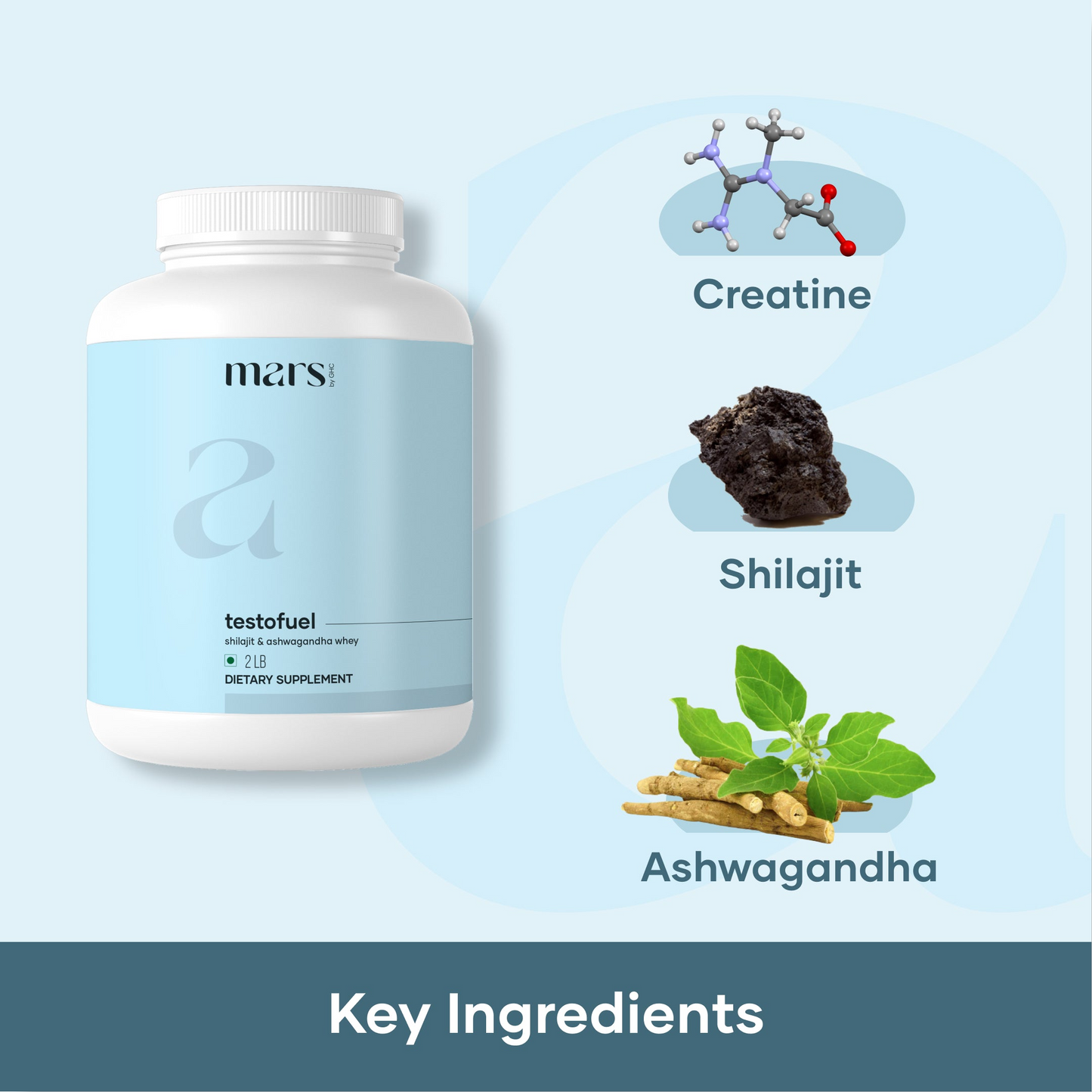 Mars Testofuel Shilajit & Ashwagandha Whey Protein