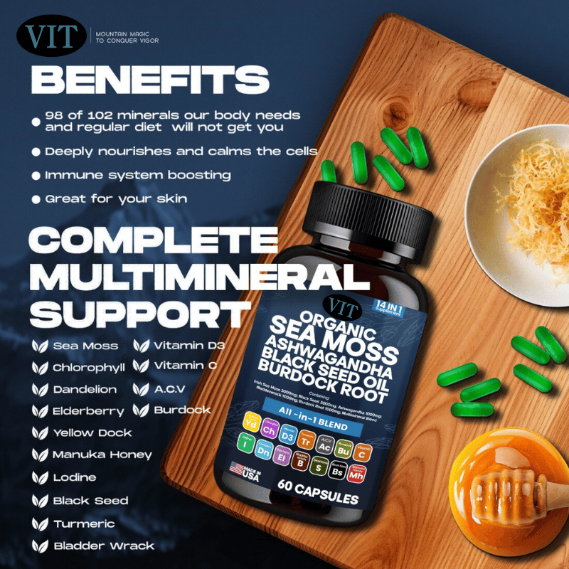 SEA MOSS & SHILAJIT VITALISENCE™ BLEND