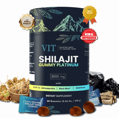 VITALISENCE© 100% SHILAJIT GUMMY PLATINUM