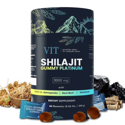 VITALISENCE© 100% SHILAJIT GUMMY PLATINUM