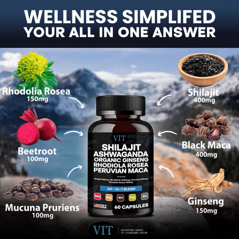 SEA MOSS & SHILAJIT VITALISENCE™ BLEND