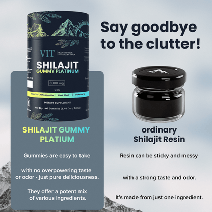 VITALISENCE© 100% SHILAJIT GUMMY PLATINUM