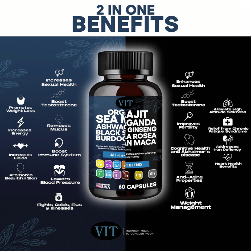 SEA MOSS & SHILAJIT VITALISENCE™ BLEND