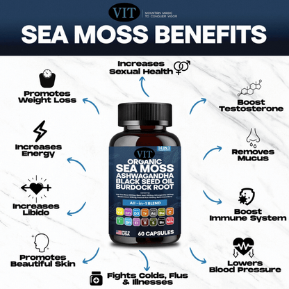 SEA MOSS & SHILAJIT VITALISENCE™ BLEND