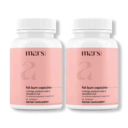 Mars BurnIt Capsules: Powered With Psyllium Husk, Moringa & Dandelion Root