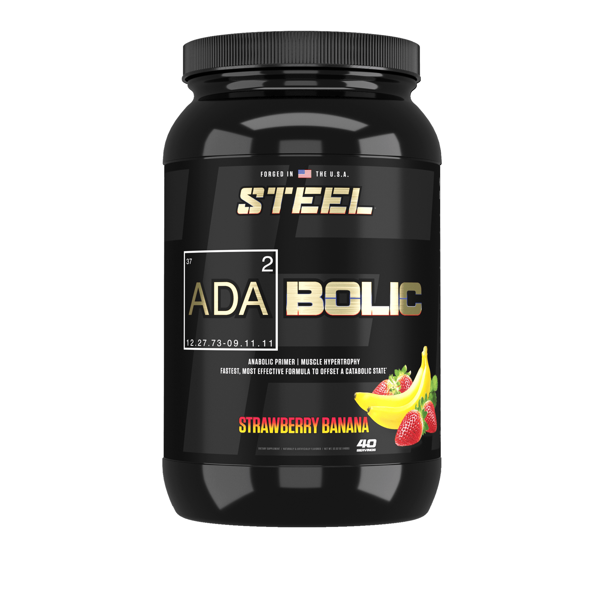 The Steel Supplements Supplement Strawberry Banana ADABOLIC