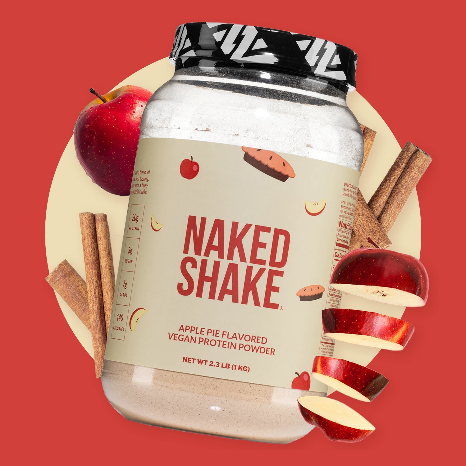 apple pie protein shake