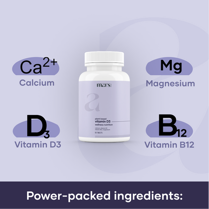 Vitamin D3 400 IU + Calcium 1000mg - (60 N)