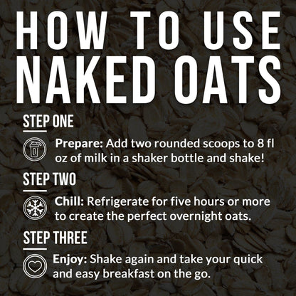 flavored high protein oats