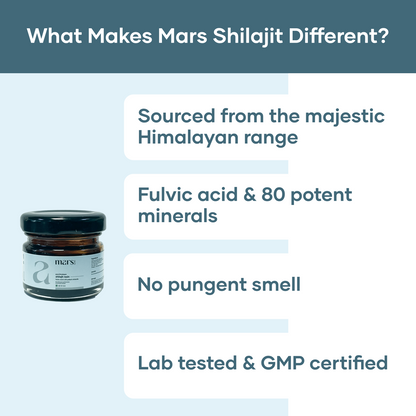 Mars Pure Himalayan Shilajit (Resin) - 15g (Copy)