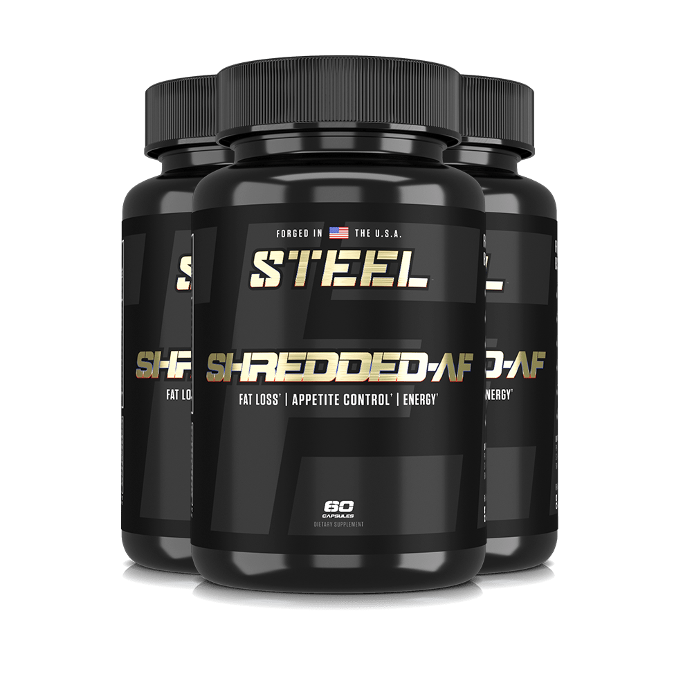 The Steel Supplements Fat Burner 3 Shredded-AF = $150 SHREDDED-AF